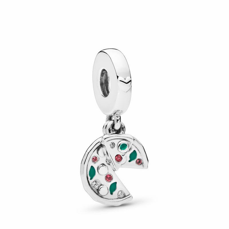 Pandora Passion for Pizza Dangle Charm Silver Egypt UD9125867